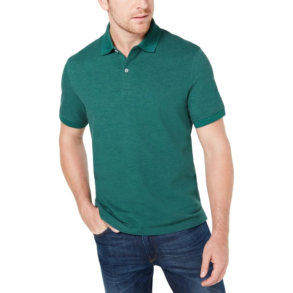 Sonoma Men Green 3XB Short Sleeve Polo Golf Beach Athletic Resort Henley Shirt